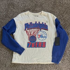Junk Food Clothing Philadelphia 76ers crewneck